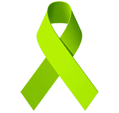 Green ribbon — men’s mental health awareness